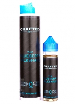 Lichid Crafted Liquid Blueberry Milkshake, Fara Nicotina, Shortfill 60ml, 40ml ZEA, 67VG / 33PG, Fabricat in Danemarca, Calitate Premium