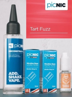 Lichid Tigara Electronica Premium Jac Vapour Tart Fuzz 70ml, Nicotina 5,1mg/ml, 80%VG 20%PG, Fabricat in UK, Pachet DiY
