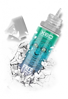 Lichid Vape Premium Xeo FreeX Cutthroat Djinn, 50ml, Fara Nicotina, 60%VG si 40%PG, Fabricat in Germania, Recipient 60ml