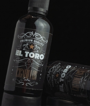 Lichid Vape El Toro Cigarillos, Extras Natural din Tutun Organic Cubanez Premium, Macerat la Rece, 60ml, Nicotina 0-10mg