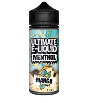 Lichid Vape Ultimate Menthol Mango, 100ml, Fara Nicotina, 70VG / 30PG, Shortfill 120ml, Fabricat in UK, Calitate Premium
