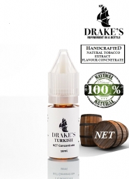 Aroma concentrata Naturala Handcrafted Drake's Turkish Oriental, din Tutun Organic, Se amesteca cu Baza in proportie 15-30%