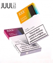 Capsule JUUL 2 Diverse Arome, Set 2 Rezerve cu Lichid Premium, Aprox 400 Inhalari / Capsula, Nicotina 18mg/ml, Origine USA