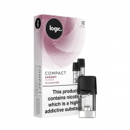Capsule Logic Compact, Set 2 Rezerve de Capacitate 1.7 ml Lichid, Diverse Arome si Concentratii de Nicotina
