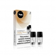 Capsule Logic Compact, Set 2 Rezerve de Capacitate 1.7 ml Lichid, Diverse Arome si Concentratii de Nicotina