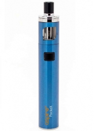 Kit Tigara Electronica Aspire PockeX AIO Blue, 1500 mAh, 2 rezistente 0.6 oHm incluse