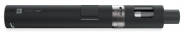 Kit Vape Jac Vapour SERIES-S17 V2 Super Matte Black, 900 mAh, 1.8 ml, MTL / DTL, Rezistenta Mesh 0.8 Ohm inclusa, Proiectat in UK