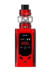 Kit Tigara Electronica Smok R-Kiss Red Black 200W,TFV-Mini V2 EU edition, Functie TC, 2 Rezistente Incluse