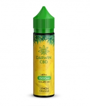 Lichid CBD Darwin Lemon Drizzle, Izolat CBD 1500mg / 3000mg , Concentratie 2.5% / 5%, 60ml, Calitate Premium UK