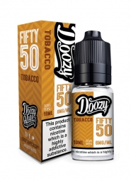 Lichid Tigara Electronica Premium Doozy Tobacco Fifty 50, 10ml, cu Nicotina, 50VG / 50PG, Fabricat in UK, Calitate Premium