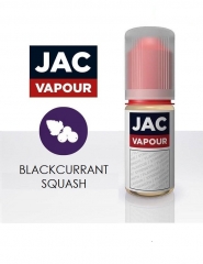 Lichid Tigara Electronica Premium Jac Vapour Blackcurrant Squash 10ml, cu Nicotina, VG/PG, Fabricat in UK
