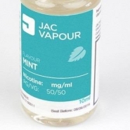 Lichid Tigara Electronica Jac Vapour Mint 10ml, cu Nicotina, 50%VG 50%PG, Fabricat in UK