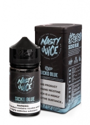 Lichid Tigara Electronica Premium Nasty Juice Sicko Blue, 50ml, Fara Nicotina, 70VG / 30PG, Recipient 60ml