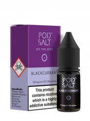Lichid Tigara Electronica Premium Pod Salt Blackcurrant, 10ml, cu Nicotina, 50VG / 50PG, Fabricat in UK, Calitate Premium