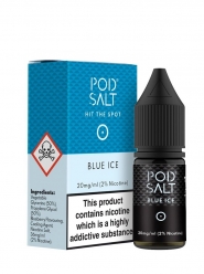Lichid Tigara Electronica Premium Pod Salt Blue Ice, 10ml, cu Nicotina, 50VG / 50PG, Fabricat in UK, Calitate Premium