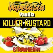 Lichid Tigara Electronica Premium Vapetasia Killer Kustard Strawberry, 50ml, Fara Nicotina, 70VG / 30PG, Fabricat in USA, Shortfill 60ml