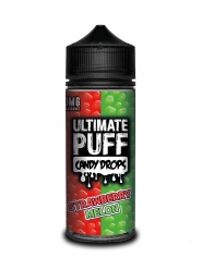 Lichid Tigara Electronica Ultimate Puff Candy Drops Strawberry Melon, 100ml, Fara Nicotina, 70VG / 30PG, Fabricat in UK, Premium