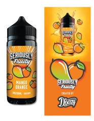 Lichid Vape Doozy Seriously Fruity Mango Orange, 100ml, Fara Nicotina, 70VG / 30PG, Fabricat in UK, Shortfill 120ml, Premium