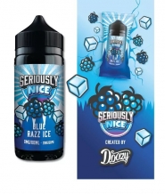 Lichid Vape Doozy Seriously Nice Blue Razz Ice, 100ml, Fara Nicotina, 70VG / 30PG, Fabricat in UK, Shortfill 120ml, Premium