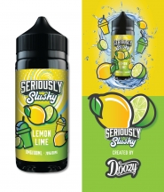 Lichid Vape Doozy Seriously Slushy Lemon Lime, 100ml, Fara Nicotina, 70VG / 30PG, Fabricat in UK, Shortfill 120ml, Premium