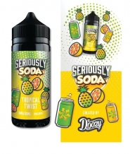 Lichid Vape Doozy Seriously Soda Tropical Twist, 100ml, Fara Nicotina, 70VG / 30PG, Fabricat in UK, Shortfill 120ml, Premium