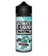 Lichid Vape Ultimate Menthol Original, 100ml, Fara Nicotina, 70VG / 30PG, Shortfill 120ml, Fabricat in UK, Calitate Premium