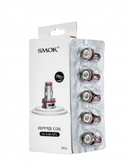 Set 5 Rezistente SMOK RPM 2, DC 0.6 Ohm, Optimizat MTL, Compatibil cu Kitul Smok Scar P5